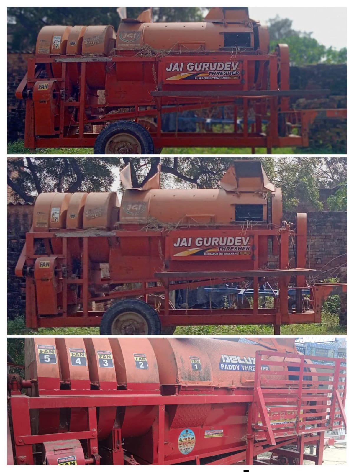 Jai Gurudev Delux Paddy Thresher — Indore